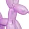11" Electroplated Purple Balloon Dog Figurine